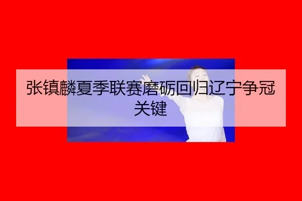 张镇麟夏季联赛磨砺回归辽宁争冠关键